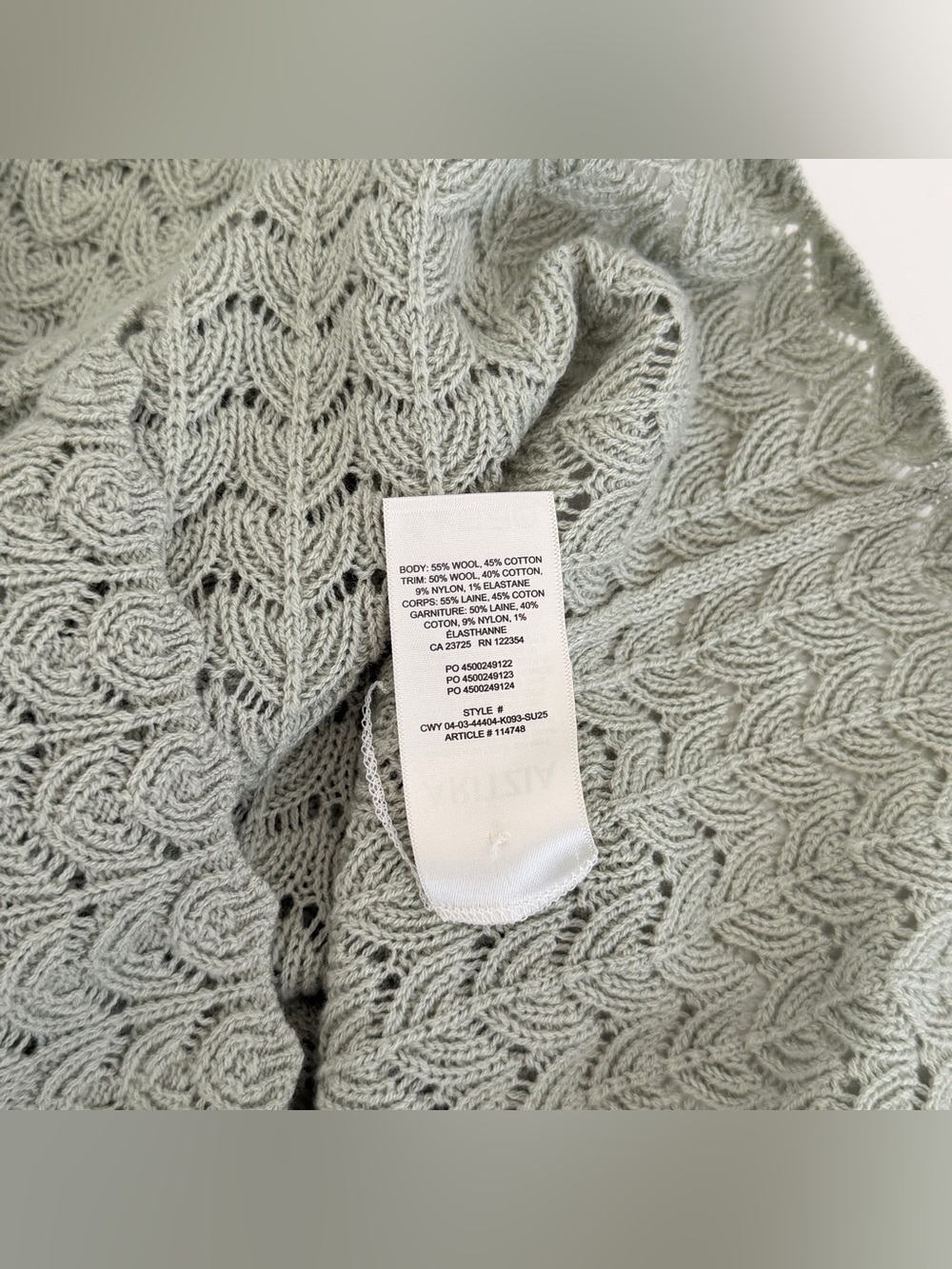Aritzia Wilfred Fika Knitted Cardigan - Picture 11 of 11